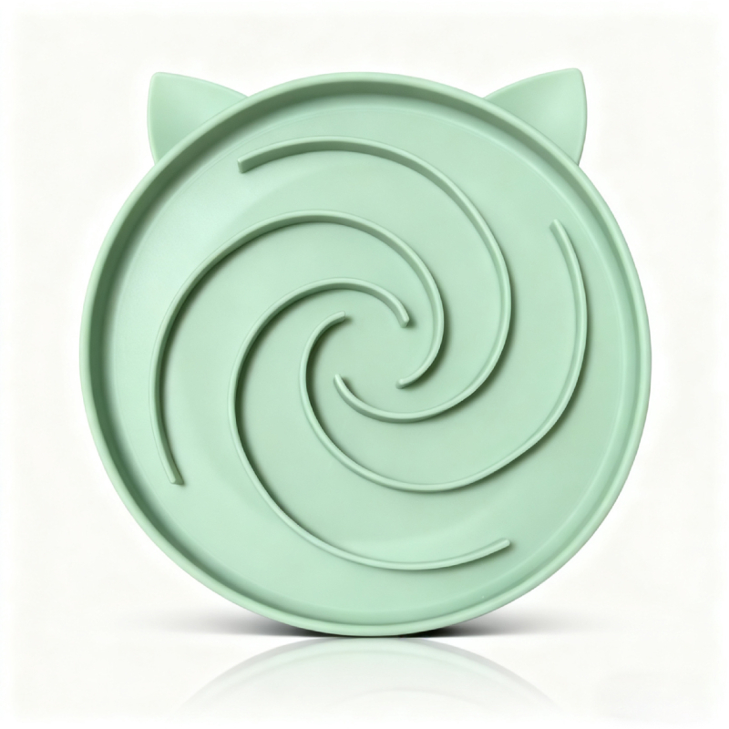 Μπολ σιλικόνης για αργή σίτιση κατοικίδιων με βεντούζα – αποτροπή ανατροπής και πνιγμού, μαξιλάρι γλείψιμο