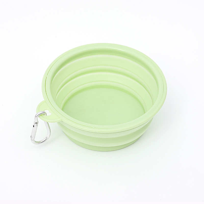 Pioneer silikon sklopiva posuda za psa s zaključavanjem – prijenosna posuda za hranu kućnih ljubimaca, kutija od 200 komada, nije uvezeno