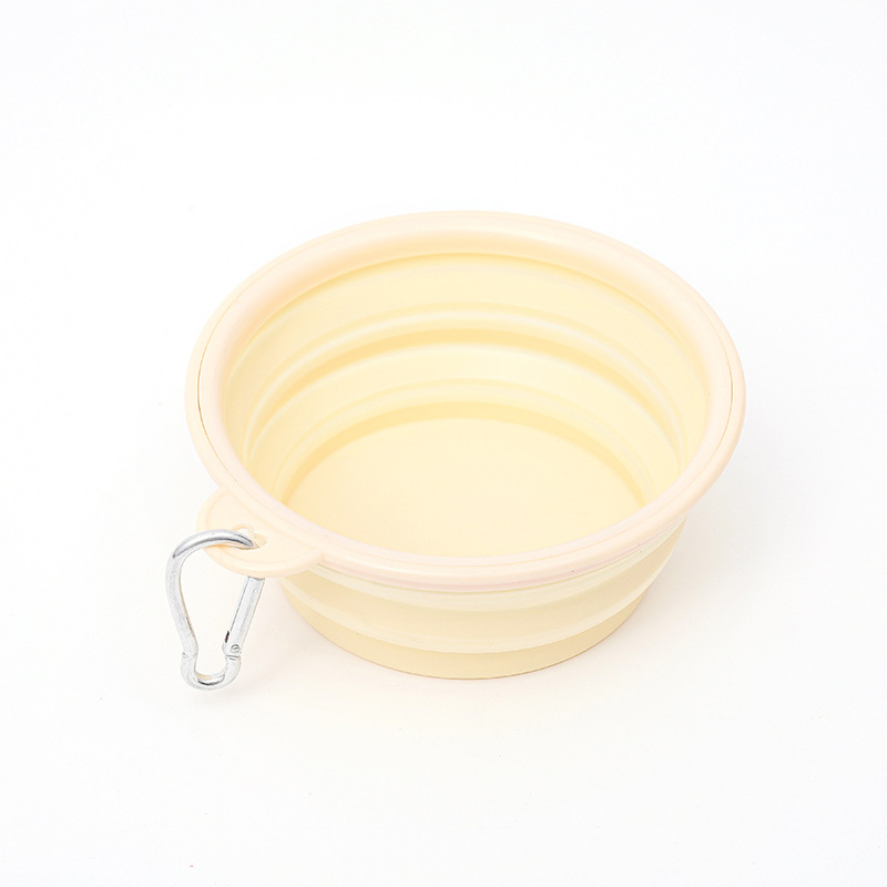 Pioneer silikon sklopiva posuda za psa s zaključavanjem – prijenosna posuda za hranu kućnih ljubimaca, kutija od 200 komada, nije uvezeno