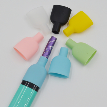 Silicone cigaretės burnos dangtelis, daugkartinio naudojimo, logotipo spausdinimas įmanomas, suderinamas su Ruike 4-osios ir 5-osios kartos burnos dalimis