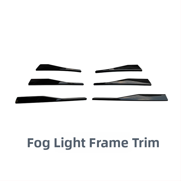 Golf 8 uzlīmju komplekts - priekšējais buferis, vidējā režģa sieta daļa, pārklājošā lente - Pr0 Warrior