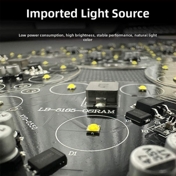 Wrangler LED kör alakú első fényszóró, LB-9185, 160W, 9–30V, 10400LM, IP67, OSRAM