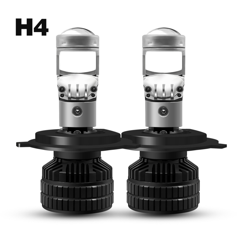 Beépített mini lencsés autó LED fényszórók, 50W, 9–32V, IP65, 5000 lm