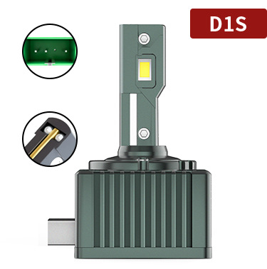 LED autóvilágítási lámpa D sorozat (D1S/D2S/D3S/D4S/D8S) dupla rézcsővel, 55W, 12V, 11000LM, IP67, 30000h