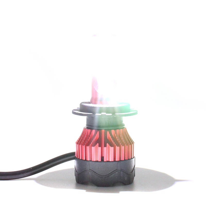 LED autófej lámpa - univerzális, 60W, 9-36V, 10000LM, IP68, 50000h, alumíniumötvözet, LED fényszóró H7/H11