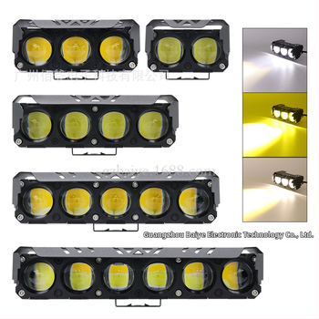 Motociklu prožektors, fokusējoša lēca, 30W, 9-80V, 3000 lm, IP67, aviācijas alumīnija korpuss