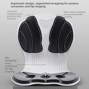 Pernă ergonomică pentru sprijinul taliei, pentru birou și casă, cu umplutură din spumă cu memorie, personalizabil, stil modern minimalist