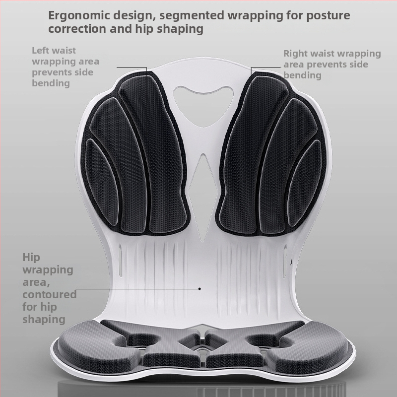 Pernă ergonomică pentru sprijinul taliei, pentru birou și casă, cu umplutură din spumă cu memorie, personalizabil, stil modern minimalist