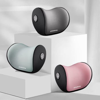 Autós fejtámasz és ágyéki támasz memóriahabos párnával, állítható nyak- és háttámasz, minden évszakhoz