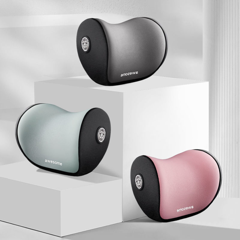 Autós fejtámasz és ágyéki támasz memóriahabos párnával, állítható nyak- és háttámasz, minden évszakhoz