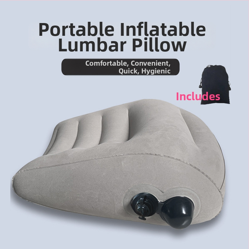 Nafukovacia bedrová vankúš s PVC flokovanou povrchovou úpravou, model MF1025, prispôsobiteľné, hmotnosť 0.19 kg