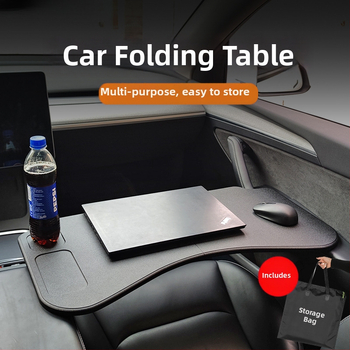 Automobilio sulankstomas stalas – pasukamas, daugiafunkcinis, įmontuotas laikiklis, universalus suderinamumas