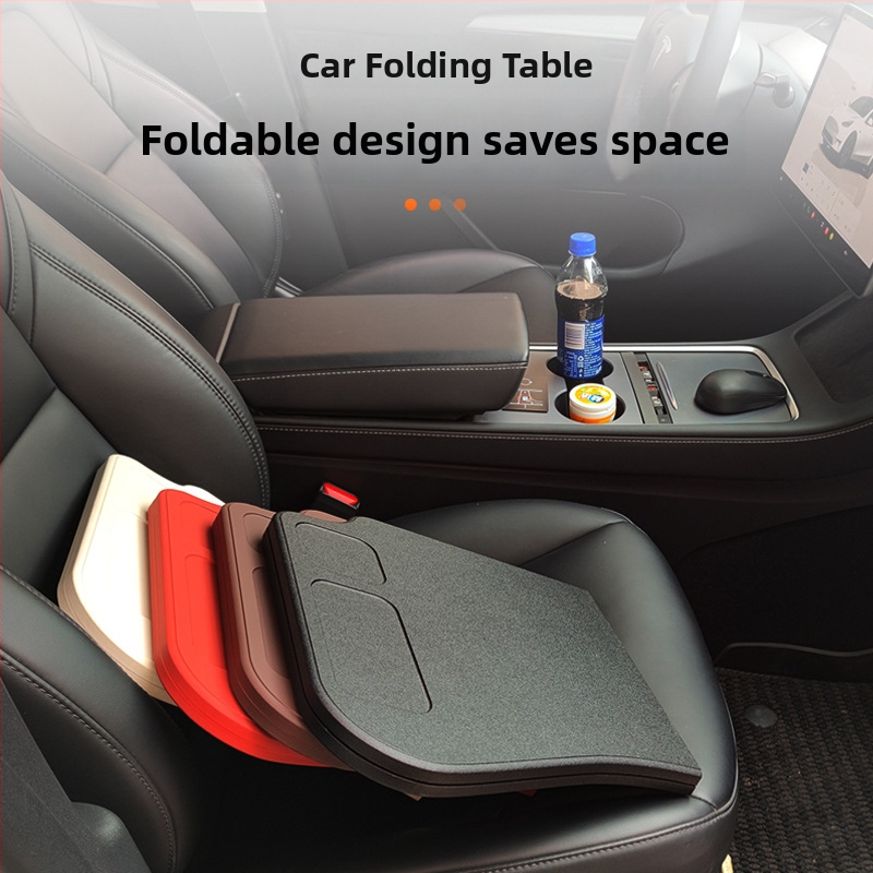 Sklápací stolík do auta – otáčavý, viacúčelový, zabudovaný montážny systém, univerzálna kompatibilita