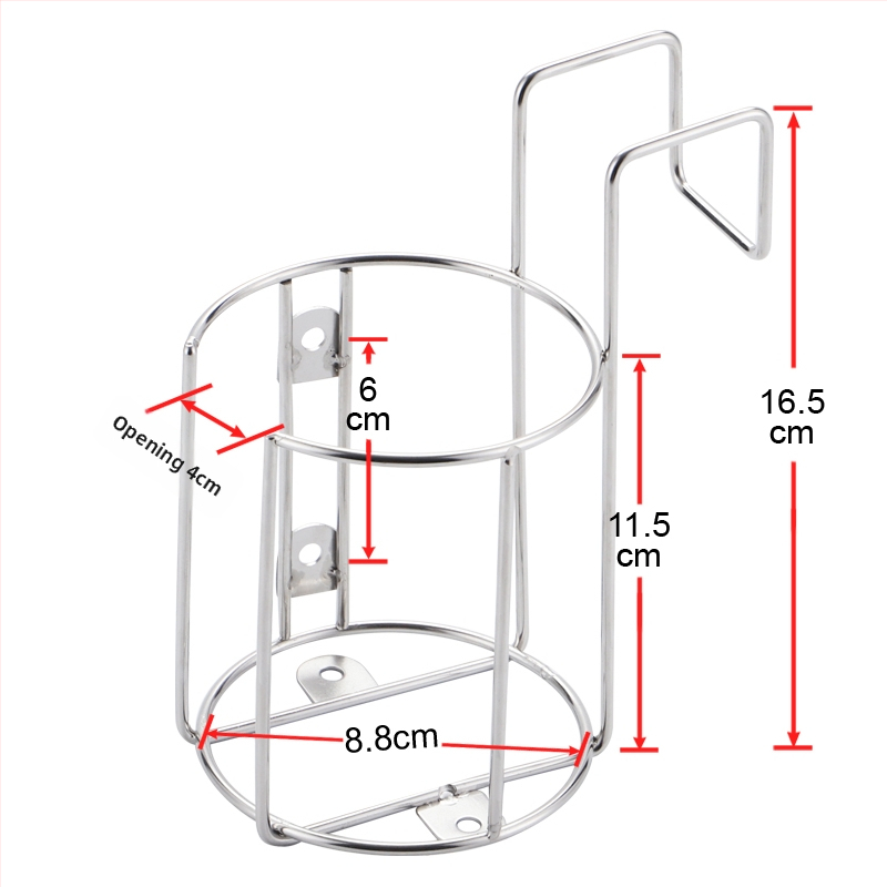 Metalni držač čaša u automobilu s izolacijom, montaža na stražnji dio sjedala, bez prilagodbe