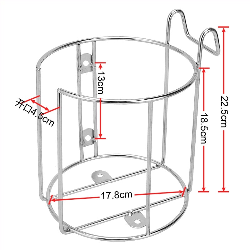 Metalni držač čaša u automobilu s izolacijom, montaža na stražnji dio sjedala, bez prilagodbe