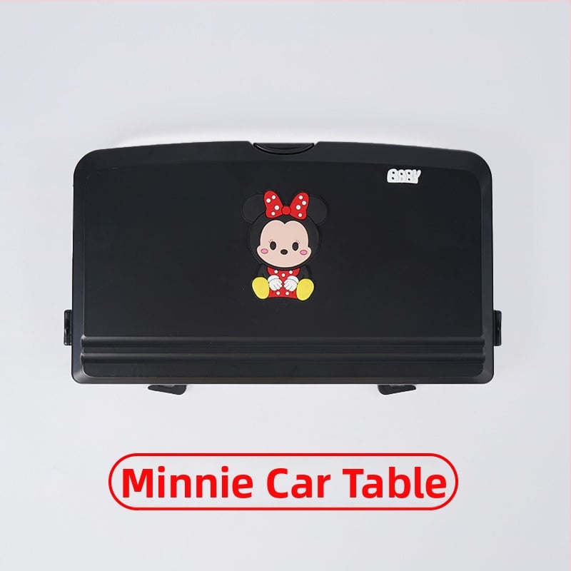 Sulankstomas automobilių galinės sėdynės valgomojo stalas su saugojimo erdve - McLaren E-21qw, dirbtinė plokštė, įmontuotas tvirtinimas, funkcija: sulankstyti