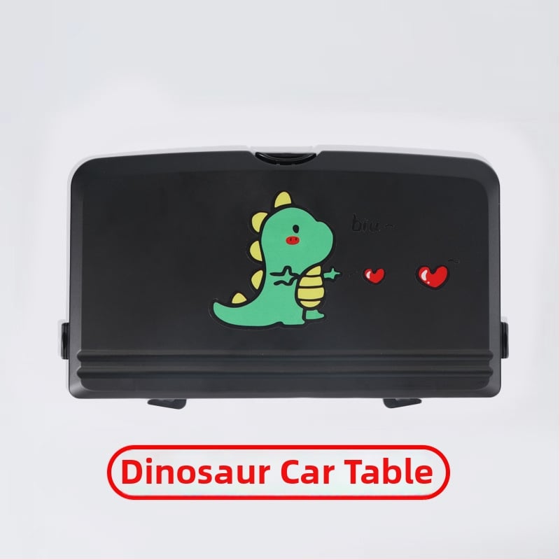 Sulankstomas automobilių galinės sėdynės valgomojo stalas su saugojimo erdve - McLaren E-21qw, dirbtinė plokštė, įmontuotas tvirtinimas, funkcija: sulankstyti