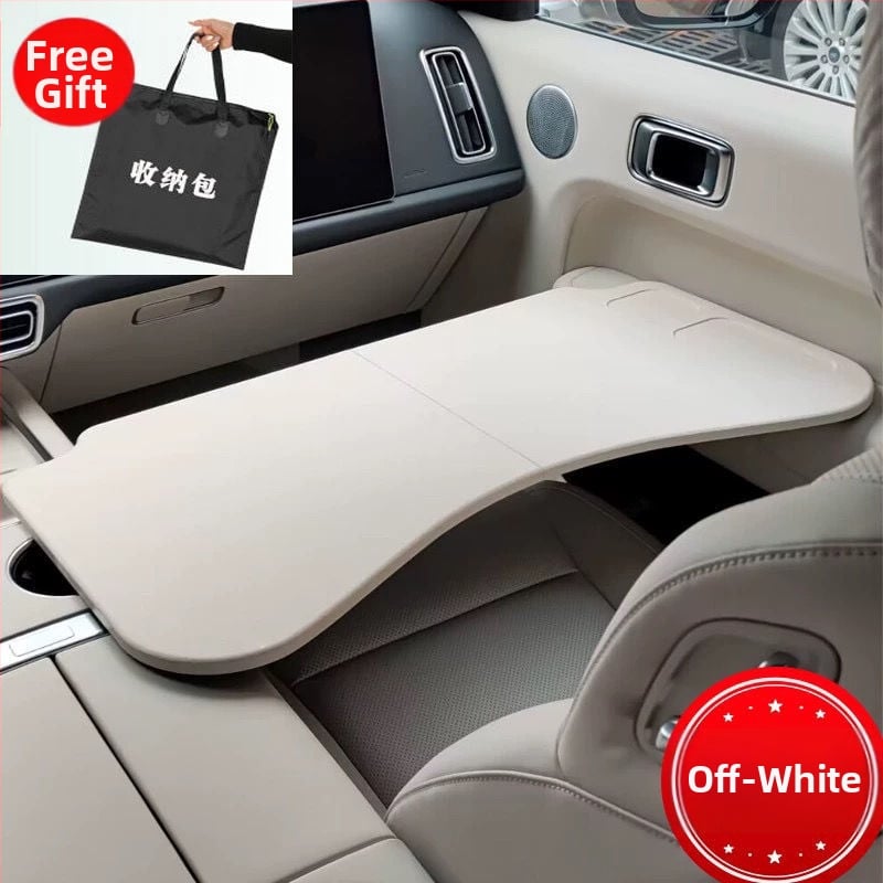 Tesla automobiliui montuojamas sulankstomas biuro ir mokymosi stalas