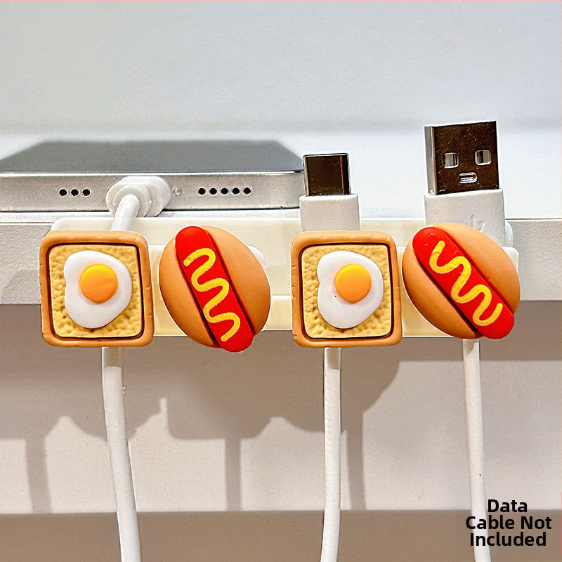 Οργανωτής καλωδίων για επιφάνεια εργασίας και κομοδίνο, αποθήκευση καλωδίων δεδομένων και φορτιστών, ABS υλικό