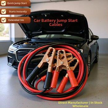 Ātrās palīdzības auto palīg kabelis 500A, biezs akumulatora savienojuma kabelis, Xinfushuo