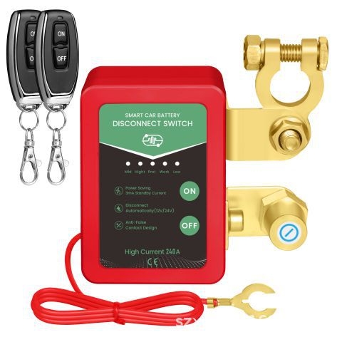 ZNKG01 Automobiļu akumulatora atslēgšanas slēdzis, uzlabots slēdzis, piemērots automobiļiem, RV, kravas automaļiem un jūras lietošanai, pret noplūdēm