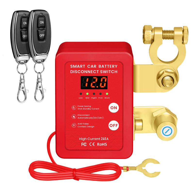 ZNKG01 Automobiļu akumulatora atslēgšanas slēdzis, uzlabots slēdzis, piemērots automobiļiem, RV, kravas automaļiem un jūras lietošanai, pret noplūdēm