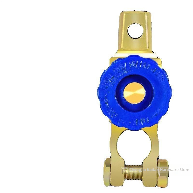 Auto baterie odpojenie prepínač - čistá meď, zosilnený dizajn, klip proti únikom, ochrana terminálu batérie