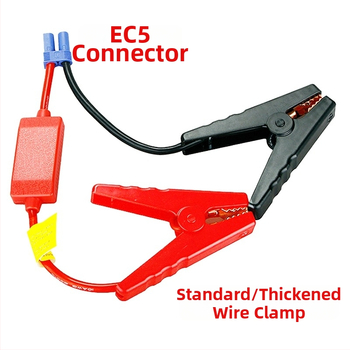 EC5 automašīnas ārkārtas iedarbināšanas kontakts (vīrietis un sieviete) ar 100A augstas strāvas vadu, 10 AWG