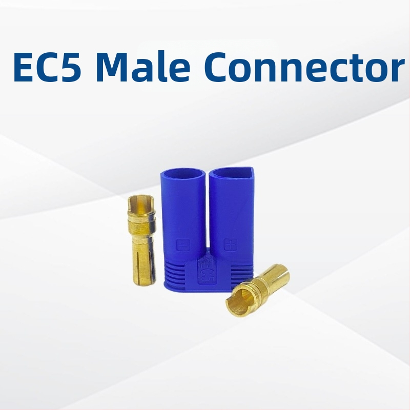 EC5 automašīnas ārkārtas iedarbināšanas kontakts (vīrietis un sieviete) ar 100A augstas strāvas vadu, 10 AWG