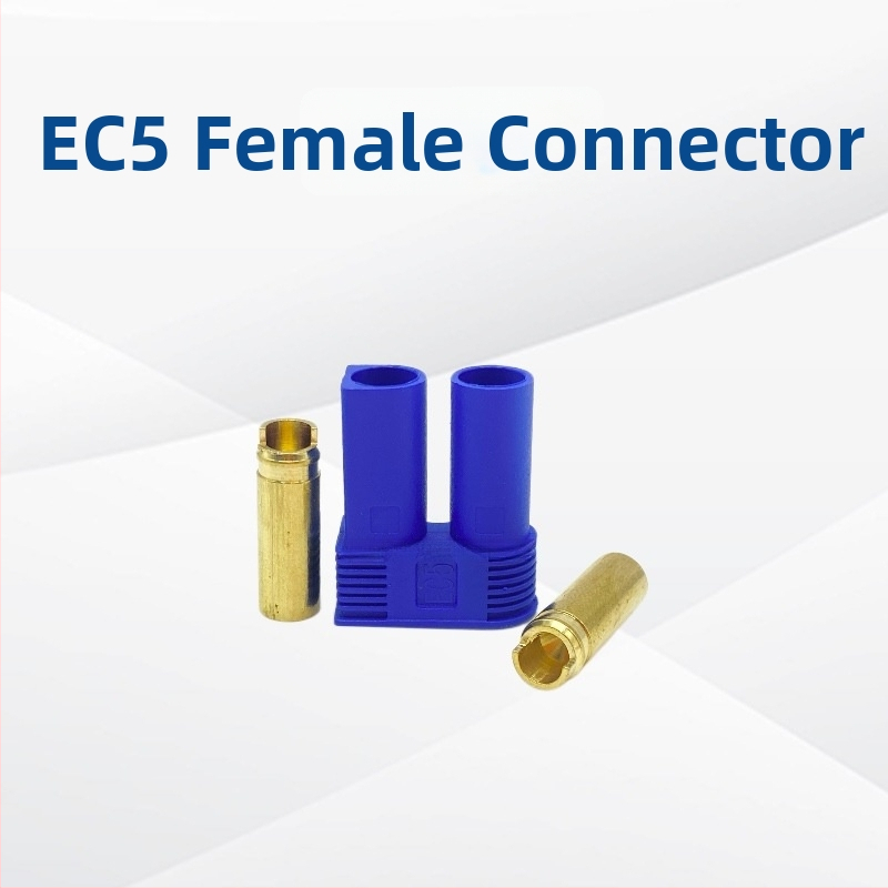 EC5 automašīnas ārkārtas iedarbināšanas kontakts (vīrietis un sieviete) ar 100A augstas strāvas vadu, 10 AWG