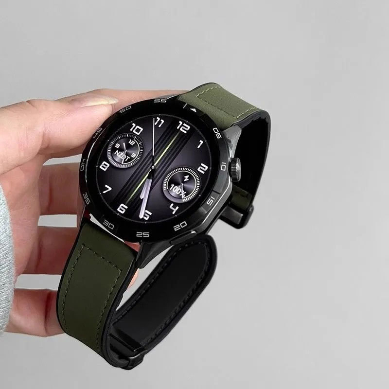 Remen za Huawei GT3/GT4/GT5 i Watch3/GT4 Pro, materijal Shell, prilagodljiva veličina sučelja, poslovni stil.