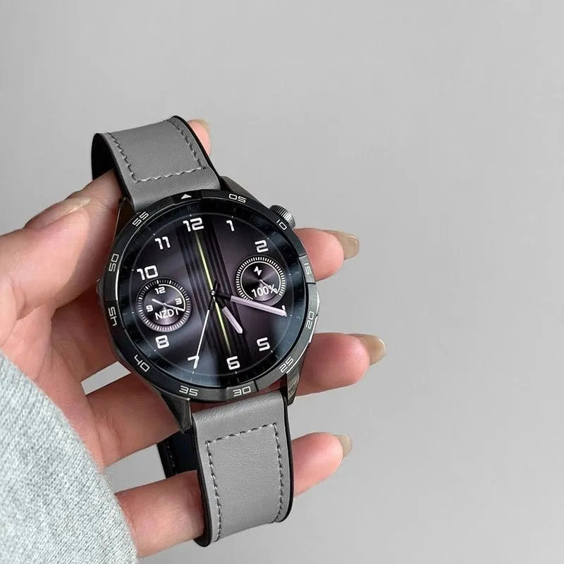 Remen za Huawei GT3/GT4/GT5 i Watch3/GT4 Pro, materijal Shell, prilagodljiva veličina sučelja, poslovni stil.