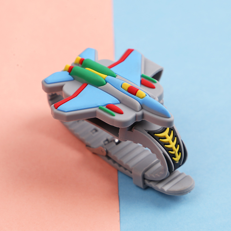 Διπλής όψεως λουρί ρολογιού για παιδιά | PVC λουρί, στυλ καρτούν, προσωπική τάση, Καλοκαίρι 2024