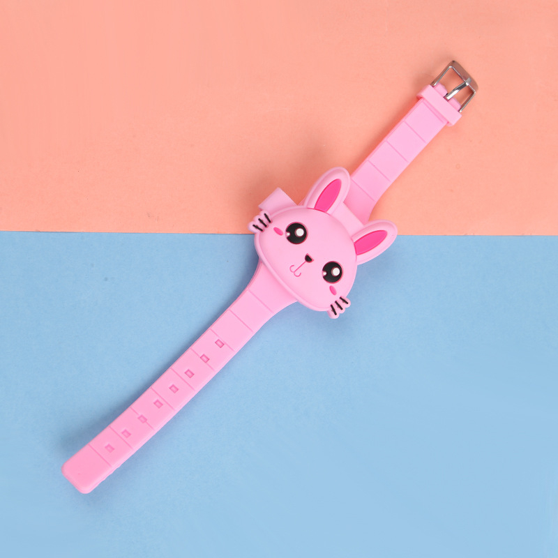 Διπλής όψεως λουρί ρολογιού για παιδιά | PVC λουρί, στυλ καρτούν, προσωπική τάση, Καλοκαίρι 2024