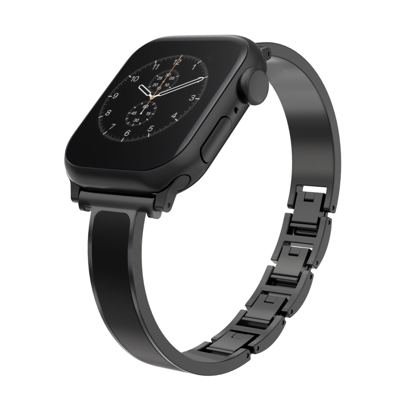 Metalna lančana narukvica s dijamantima za Apple Watch S1109876, 20 mm tanak remen