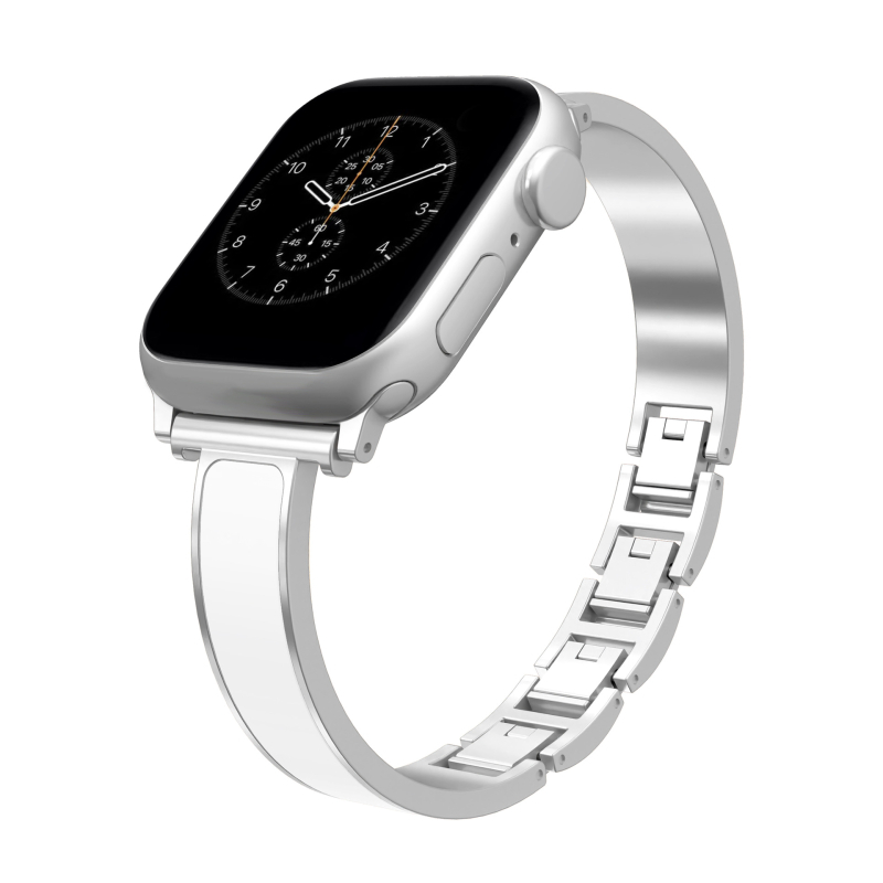 Metalna lančana narukvica s dijamantima za Apple Watch S1109876, 20 mm tanak remen