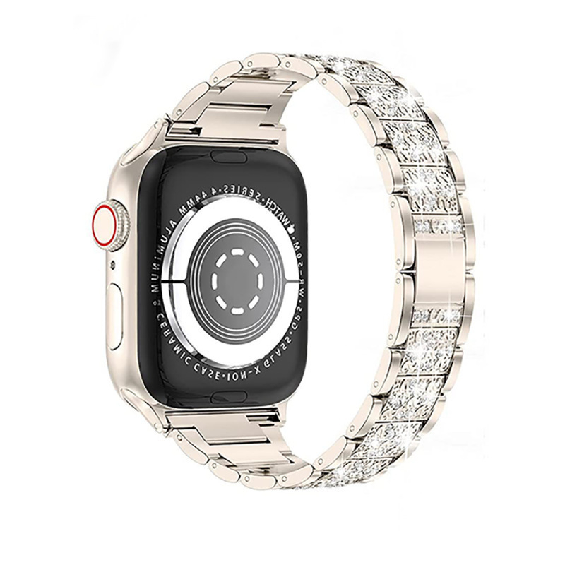 Remen za Apple Watch od nehrđajućeg čelika s dijamantima