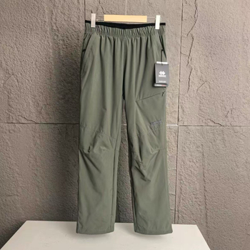 Vyrų žieminės miesto lauko kelnės: atsparios vandeniui, atsparios vėjui, su fleece pamušalu, aukštos juosmens, tiesus kirpimas