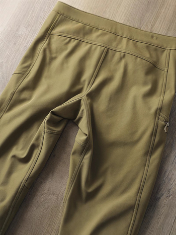 Meeste talvised Softshell püksid fliisvooder, lõike sirge, keskmine vöökoht, mikroelastsus, igapäevaseks kandmiseks