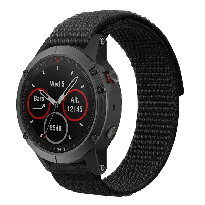 Garmin Fenix 7X / MK2i Loop najlonska narukvica s Velcro zatvaračem, dvostruka