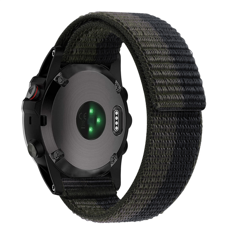 Garmin Fenix 7X / MK2i Loop najlonska narukvica s Velcro zatvaračem, dvostruka