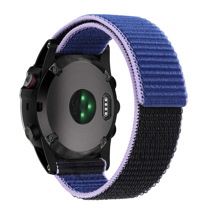 Garmin Fenix 7X / MK2i Loop najlonska narukvica s Velcro zatvaračem, dvostruka