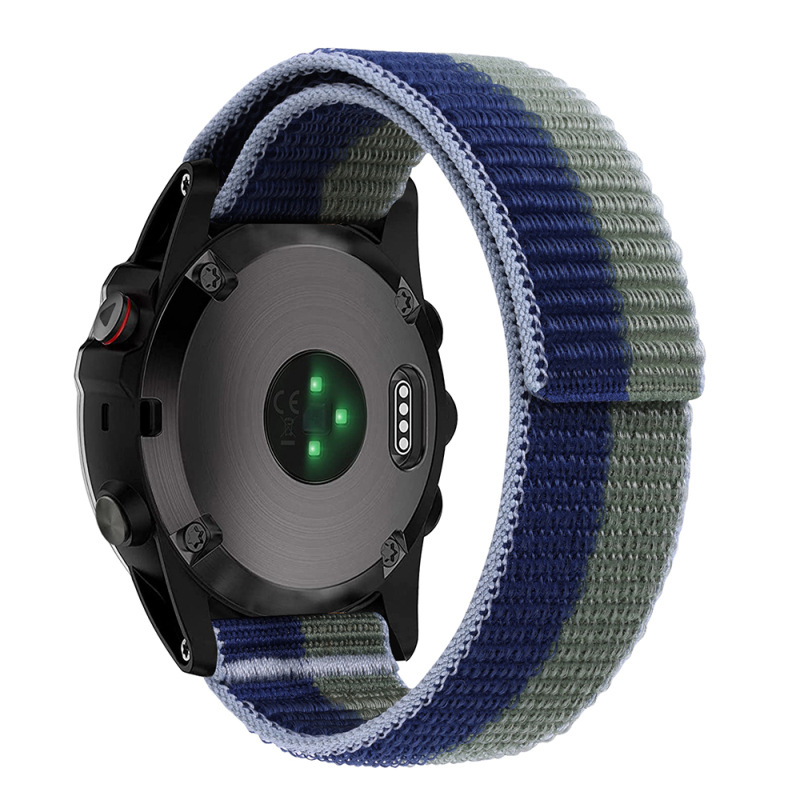 Garmin Fenix 7X / MK2i Loop najlonska narukvica s Velcro zatvaračem, dvostruka