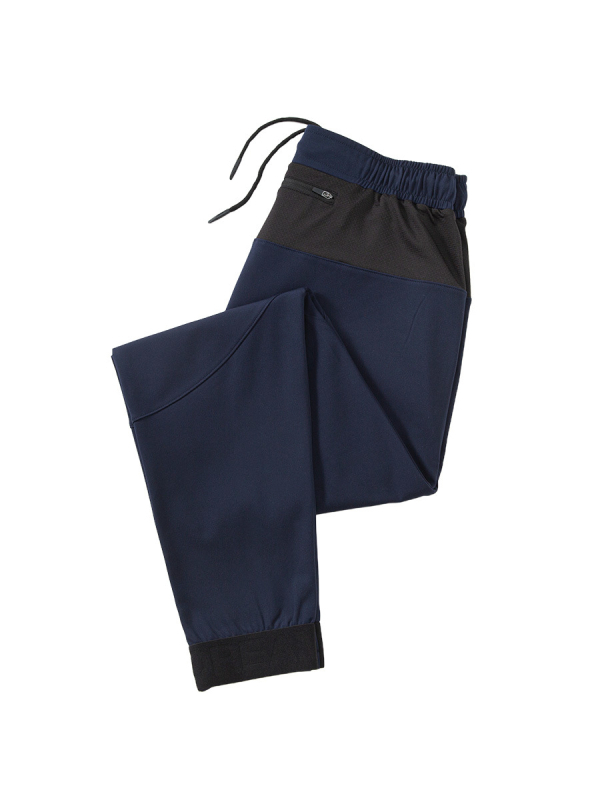 Vīriešu sporta bikses, brīvs piegriezums, vidējā jostas vieta, ziemas rudens, 88% poliesteru