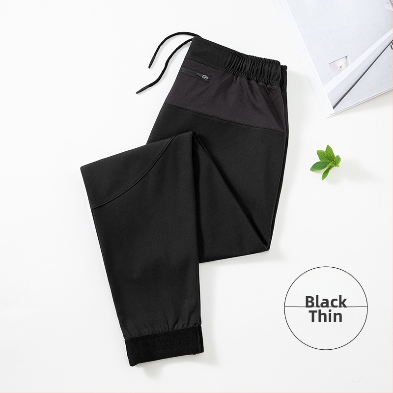 Vīriešu sporta bikses, brīvs piegriezums, vidējā jostas vieta, ziemas rudens, 88% poliesteru