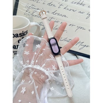 Kožna narukvica za Xiaomi Mi Band 9, kompatibilna s Xiaomi 10/8/NFC; ljetna lagana luksuzna univerzalna narukvica za sat