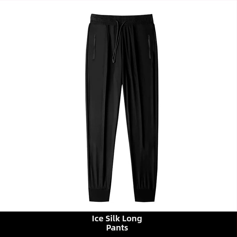 Nailona T-krekla komplekts ar īsām piedurknēm, šorti un bikses — vasara 2024