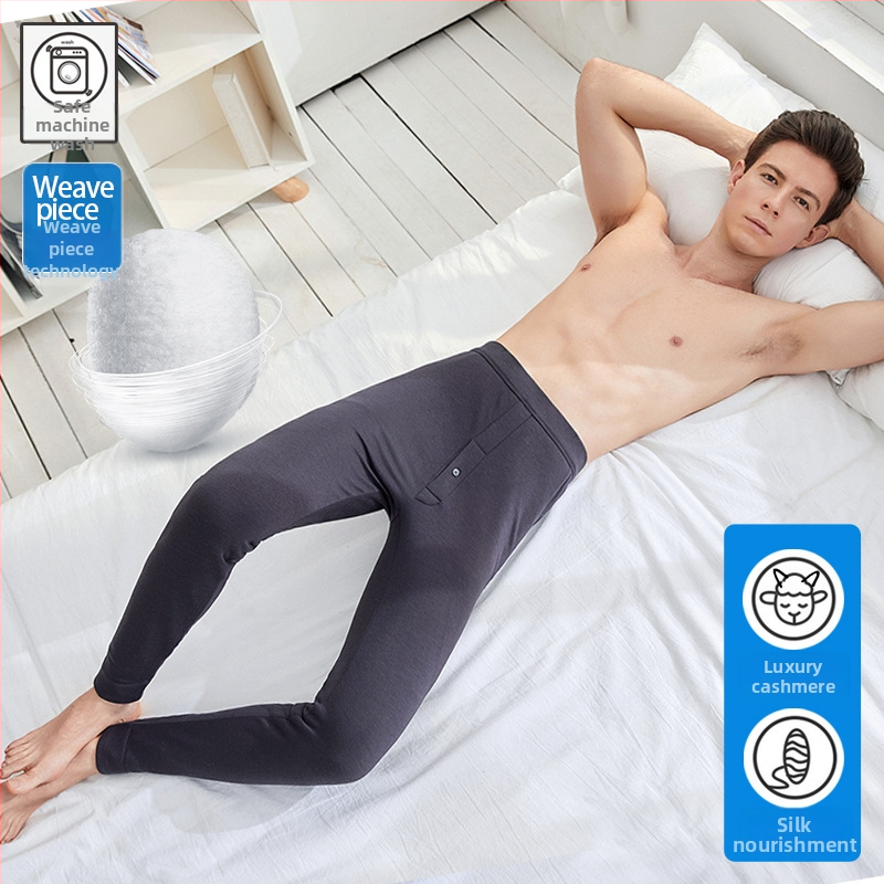 Унисекс зимни термални панталони от Modal с съдържание на коприна <30%, три слоя, дебелина 251–300 g/m2, топли за носене навън