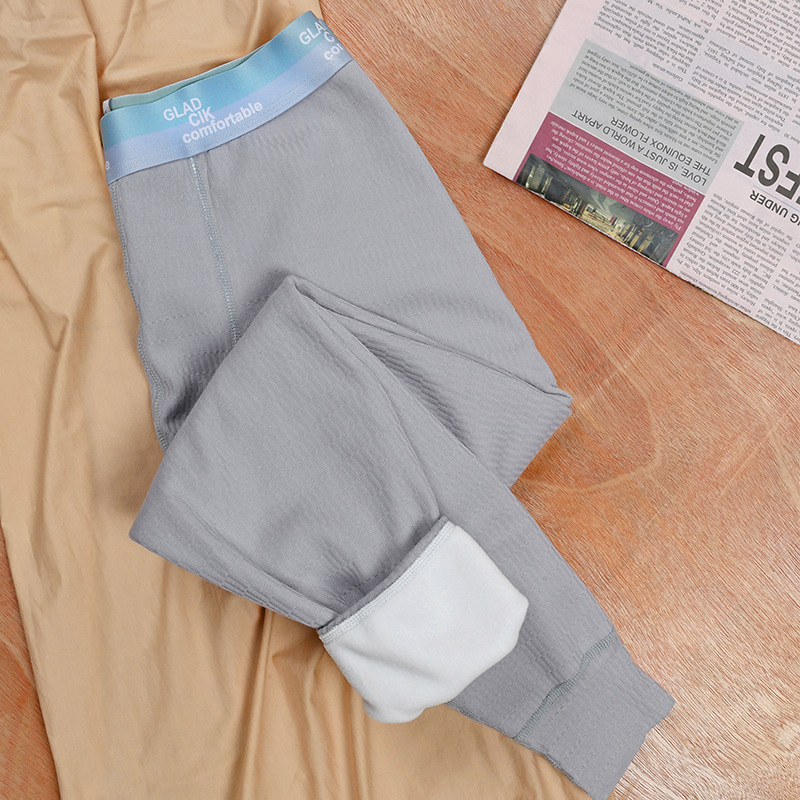 Мъжки есенни памучни панталони – екстра-дебели 401–500 г/м², двойнослойни, кадифена подплата, каре модел, стягане на фигурата