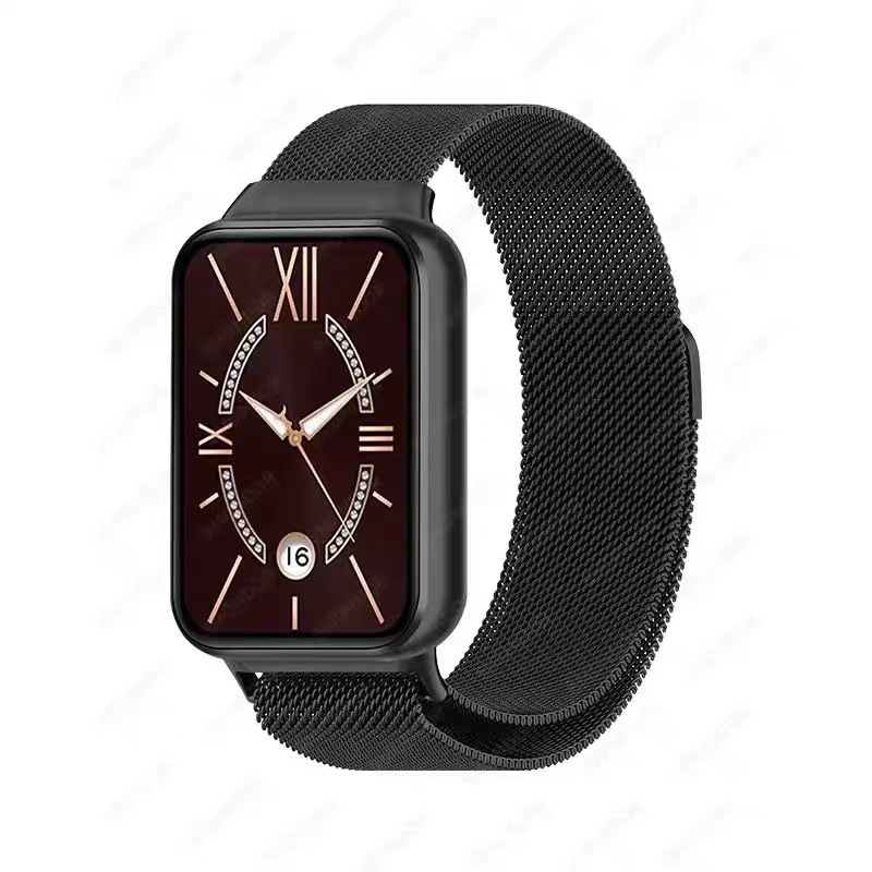 Nerđajući čelični magnetski mrežasti kaiš za Xiaomi Mi Band 8/9 Pro, milanski stil